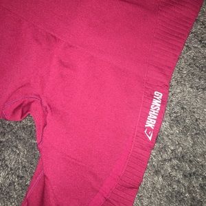 GYMSHARK NEW NOT WORN ORIGINAL SEAMLESS RED